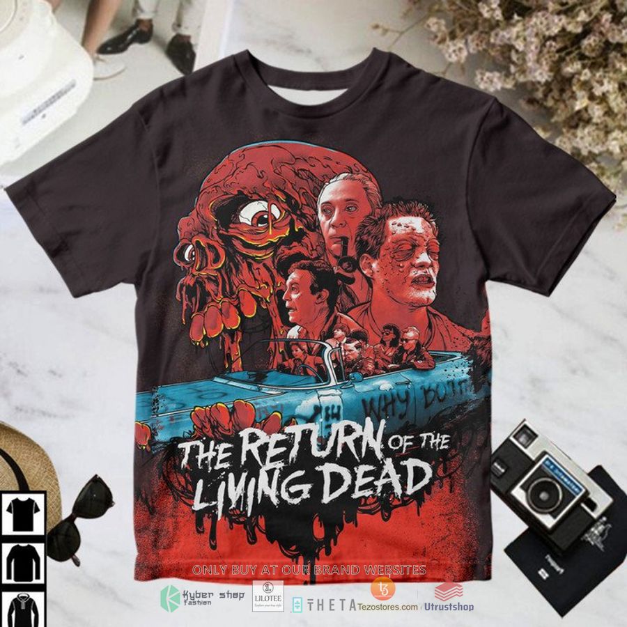 the return of the living dead art t shirt 1 43699