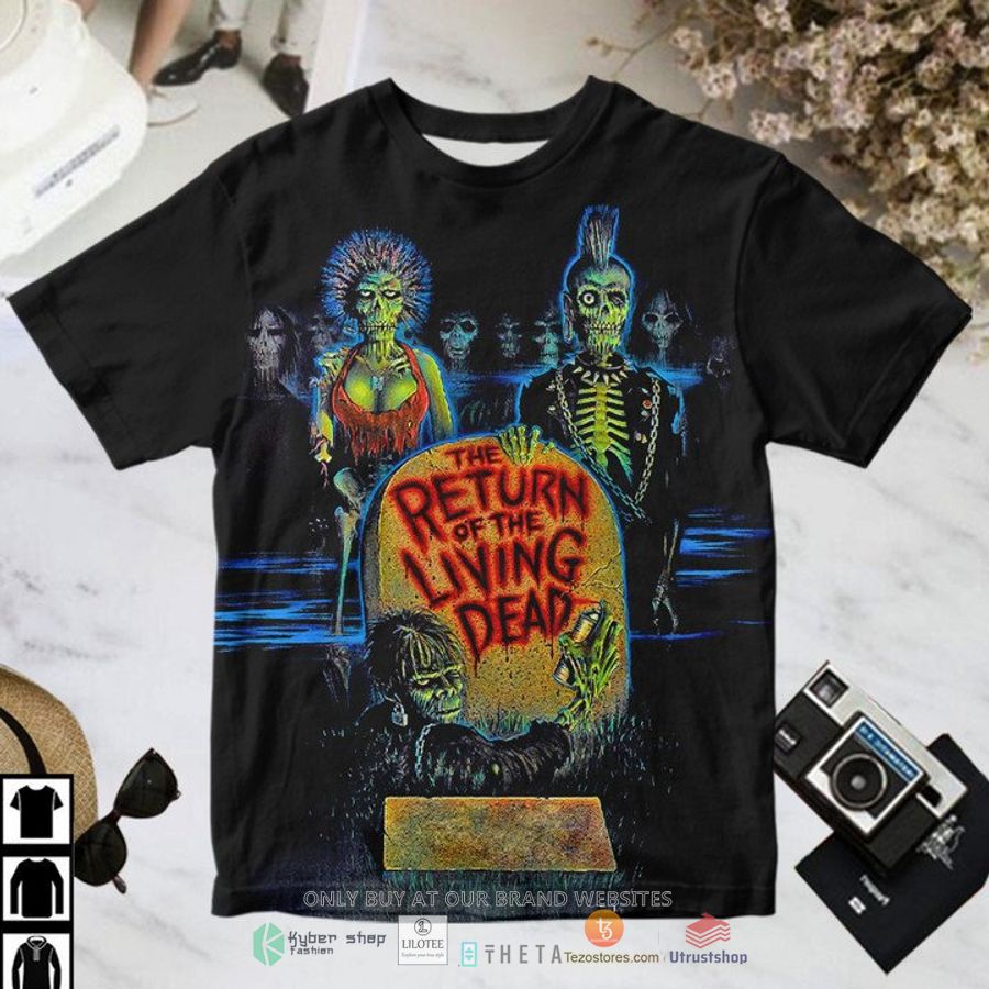 the return of the living dead black t shirt 1 6276