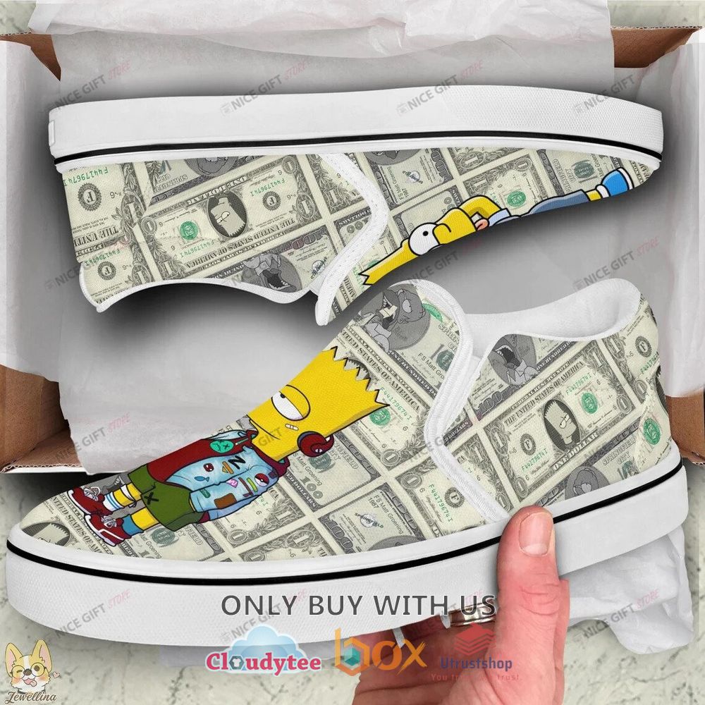 the simpsons slip on shoes 2 4635