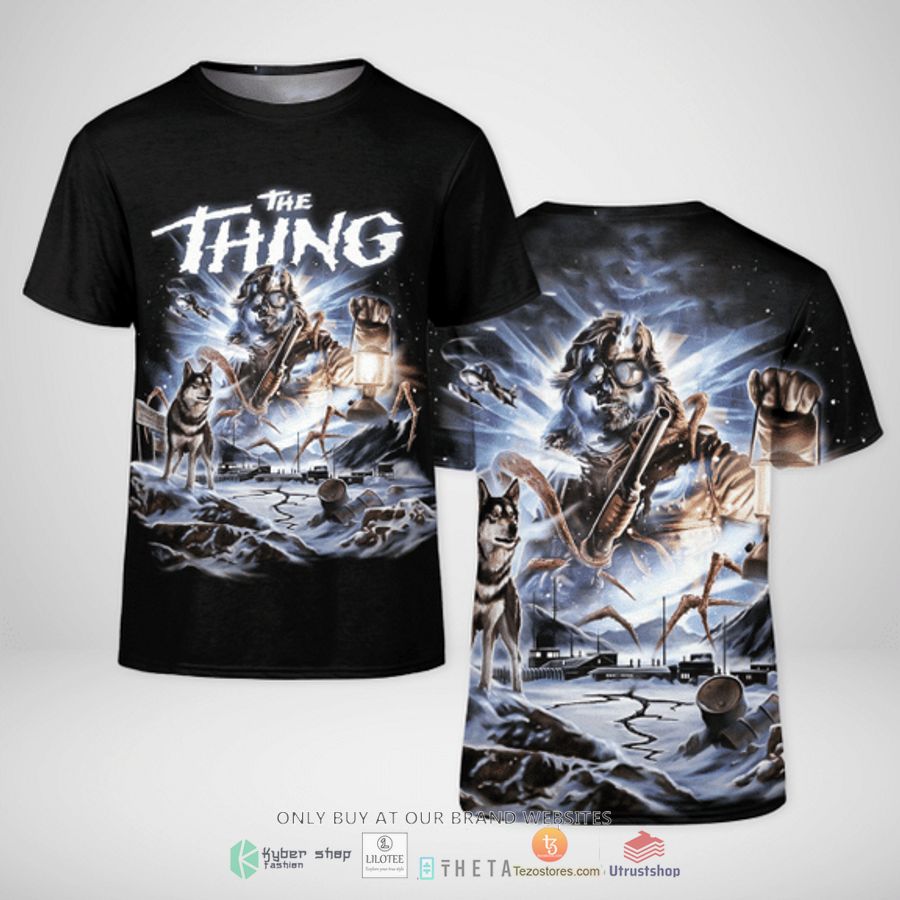the thing movie poster t shirt 1 36731