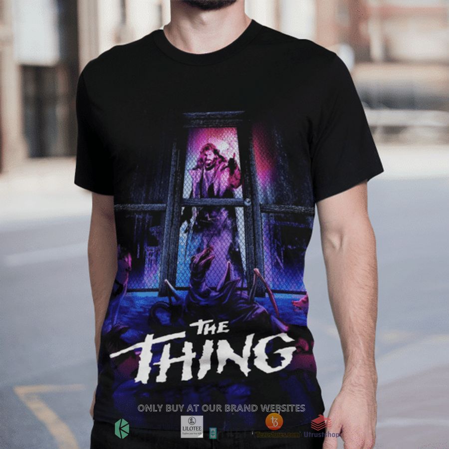 the thing poster art t shirt 2 14302