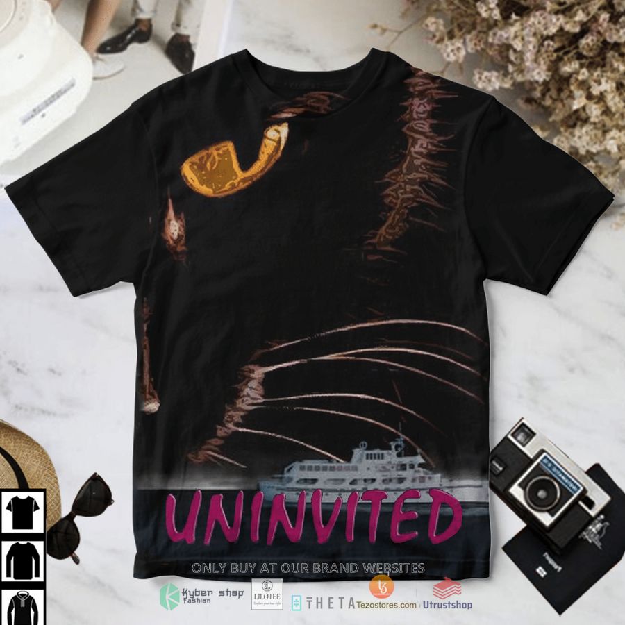 the uninvited black cat t shirt 1 67999