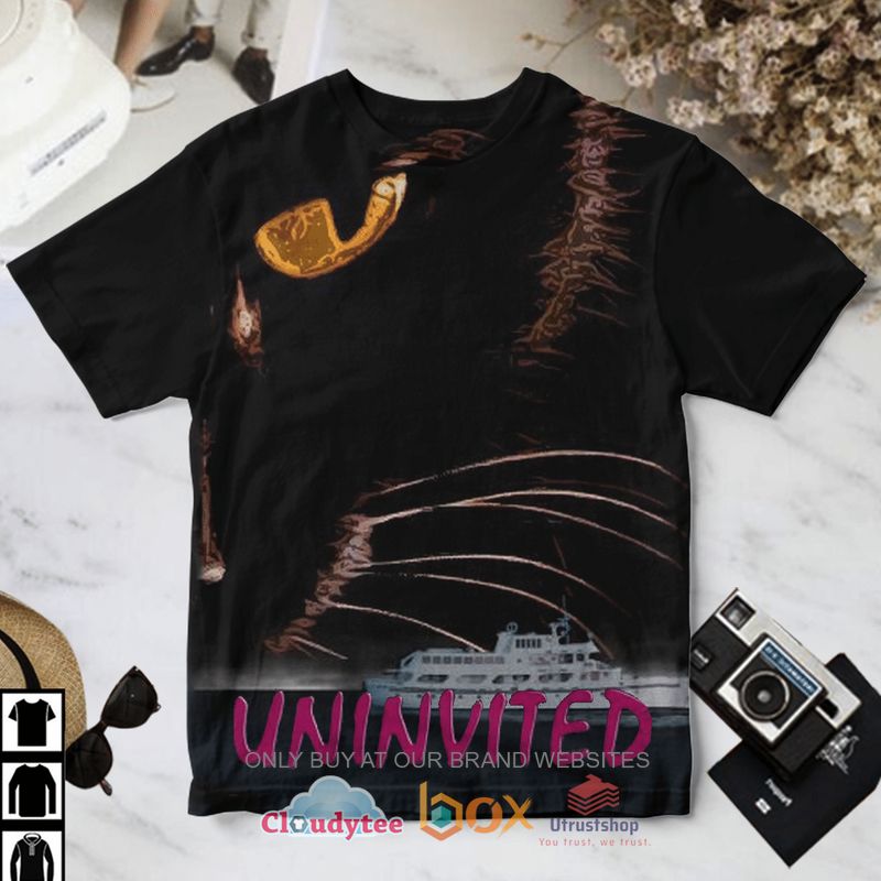 the uninvited cat t shirt 1 30580