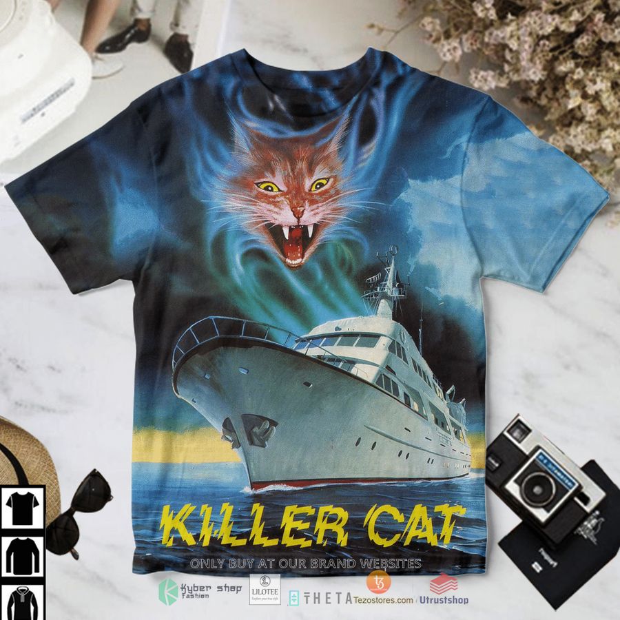 the uninvited killer cat t shirt 1 94700
