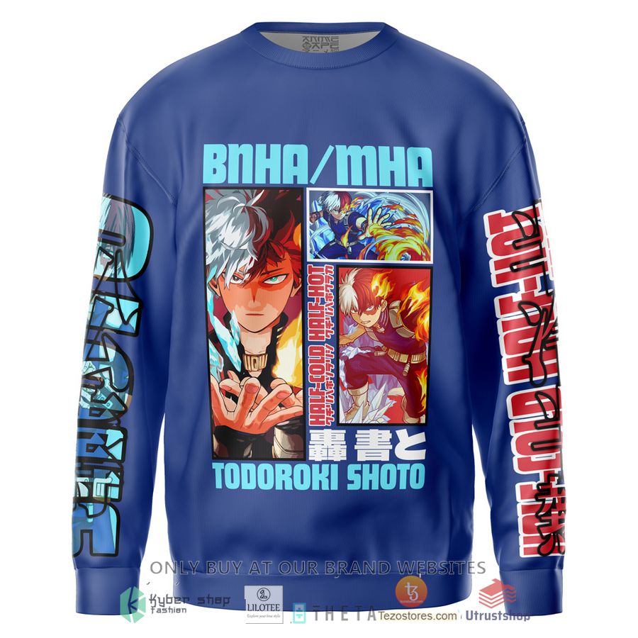 todoroki shoto my hero academia streetwear sweatshirt 2 84699