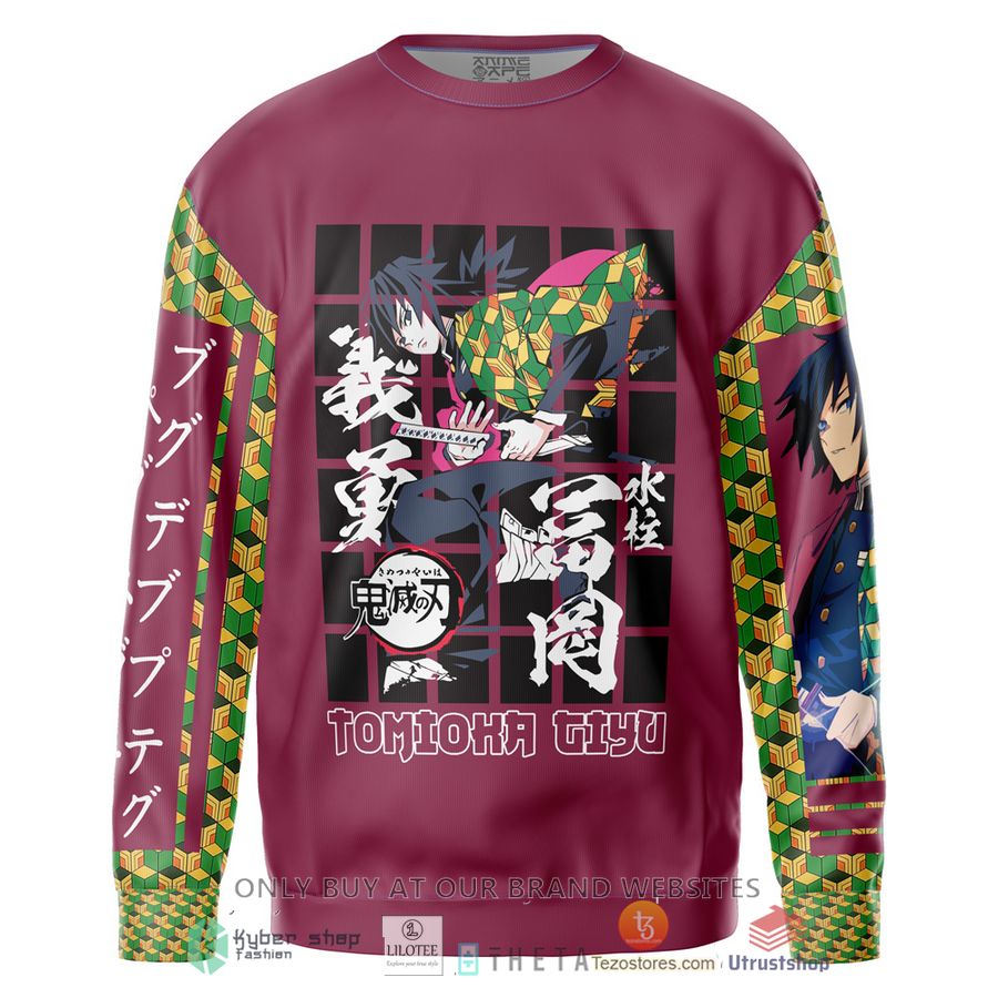 tomioka giyu demon slayer streetwear sweatshirt 2 58476