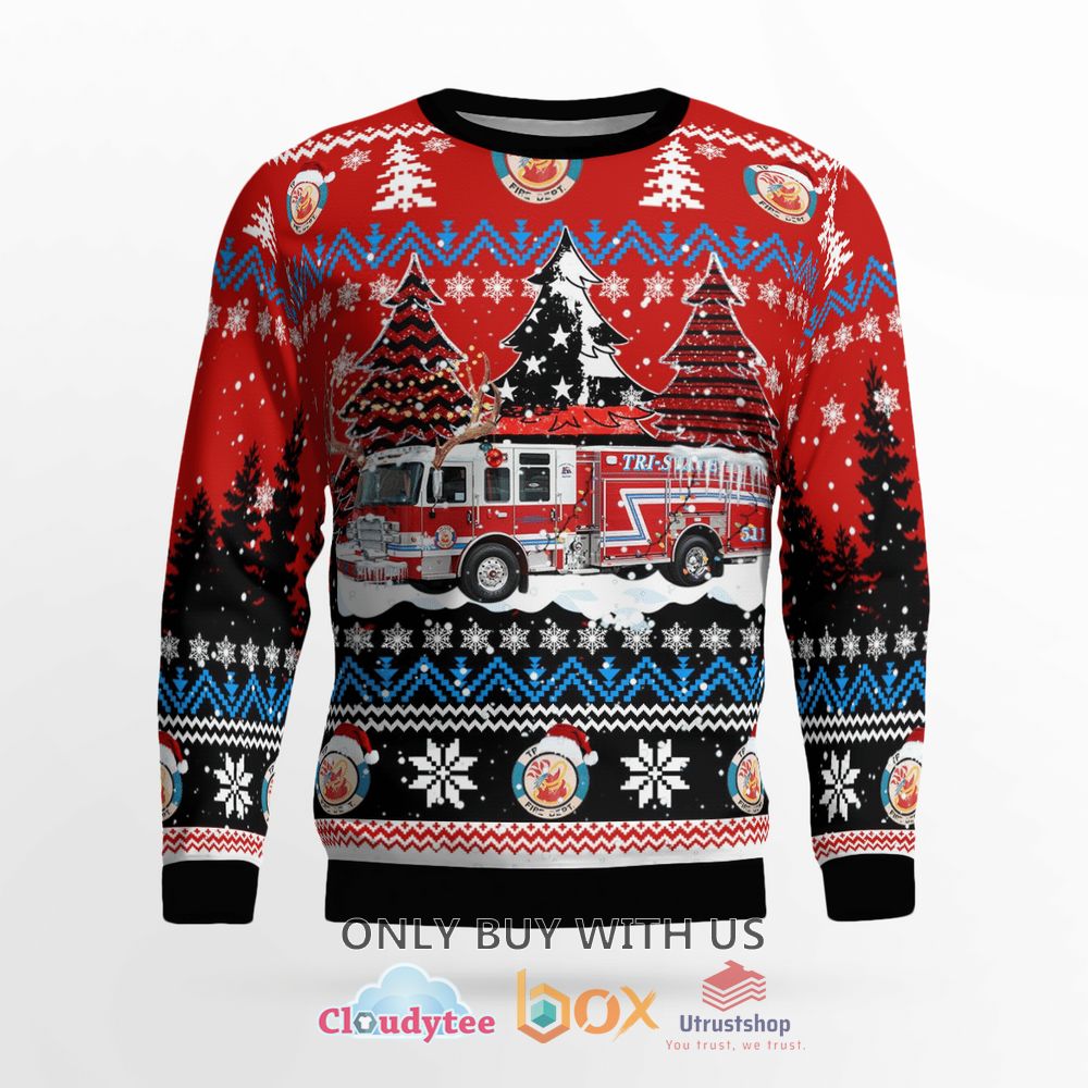 tri state fire protection district station 2 christmas sweater 2 623