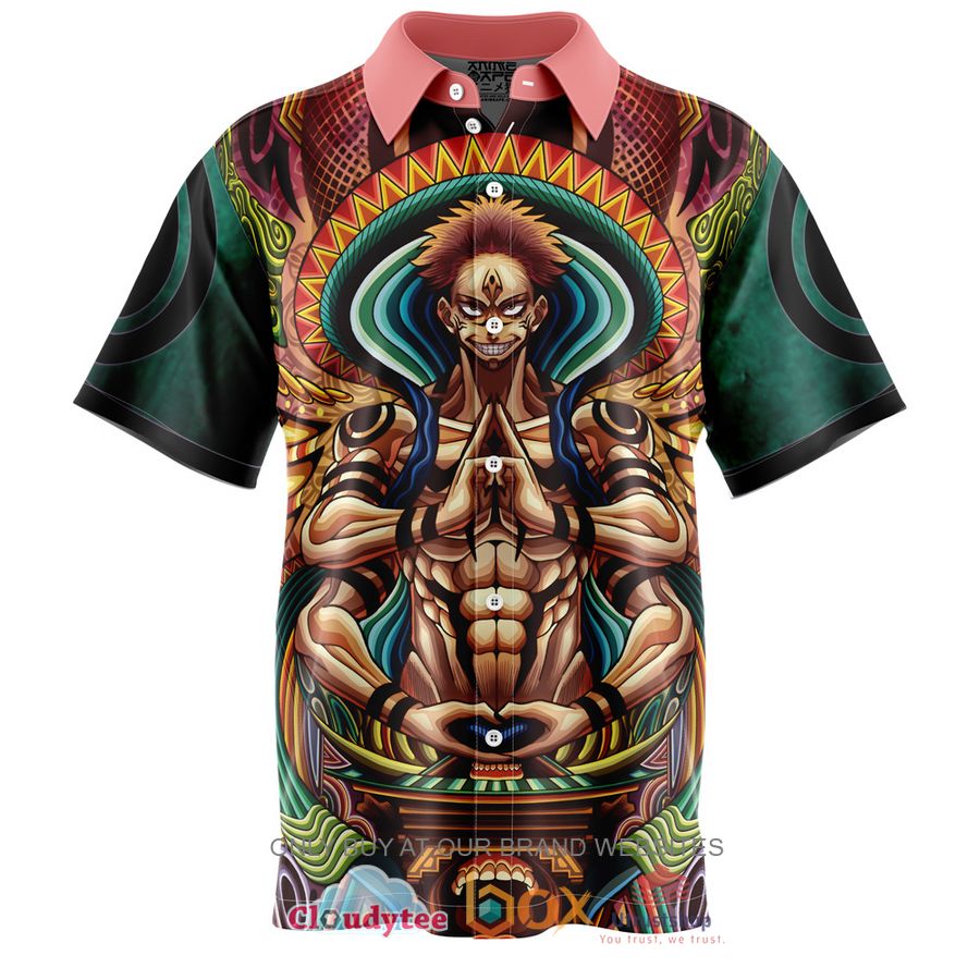 trippy ryomen sukuna jujutsu kaisen hawaiian shirt 1 31094