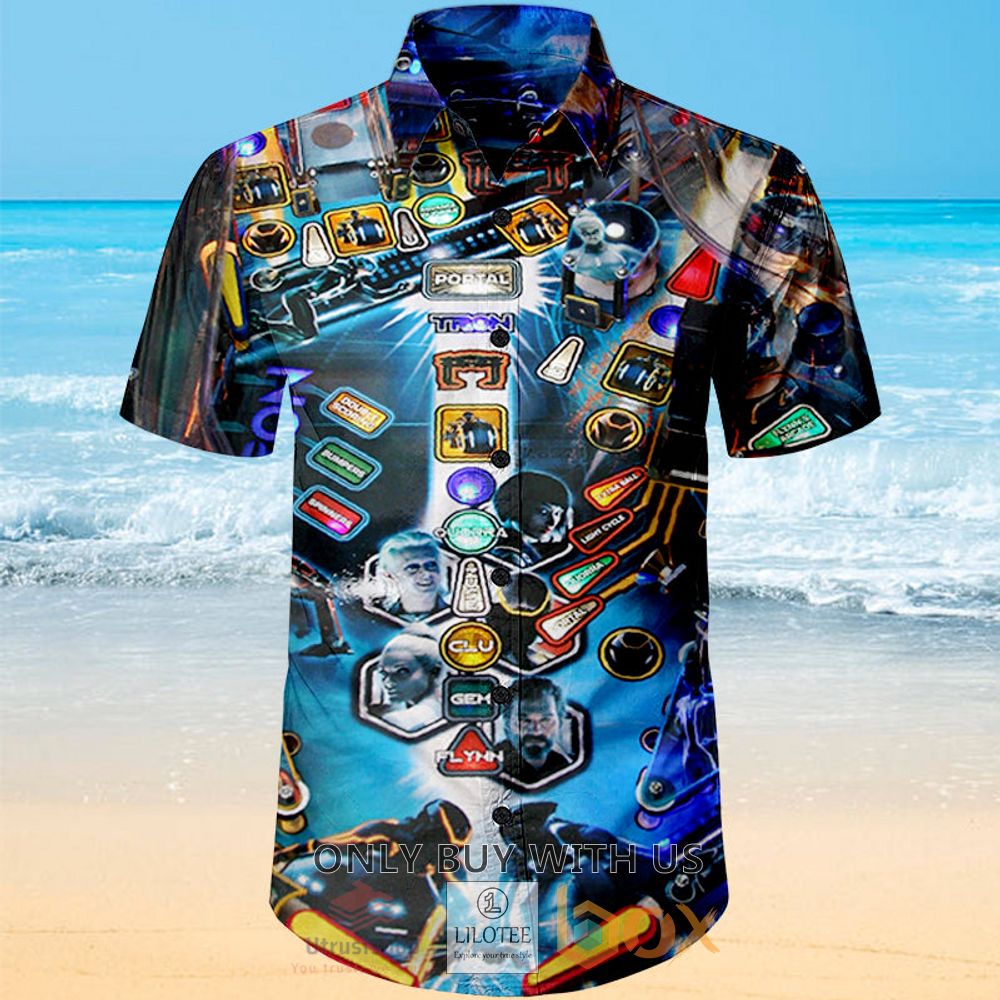 tron pinball hawaiian shirt 1 78709