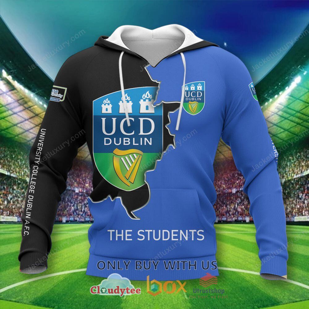 uc dublin the students 3d hoodie shirt 2 55148