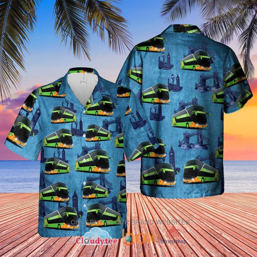 uk coach flixbus hawaiian shirt short 1 96263