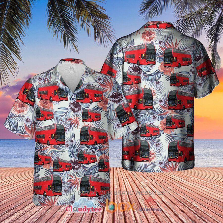 uk double decker bus hawaiian shirt 1 2230
