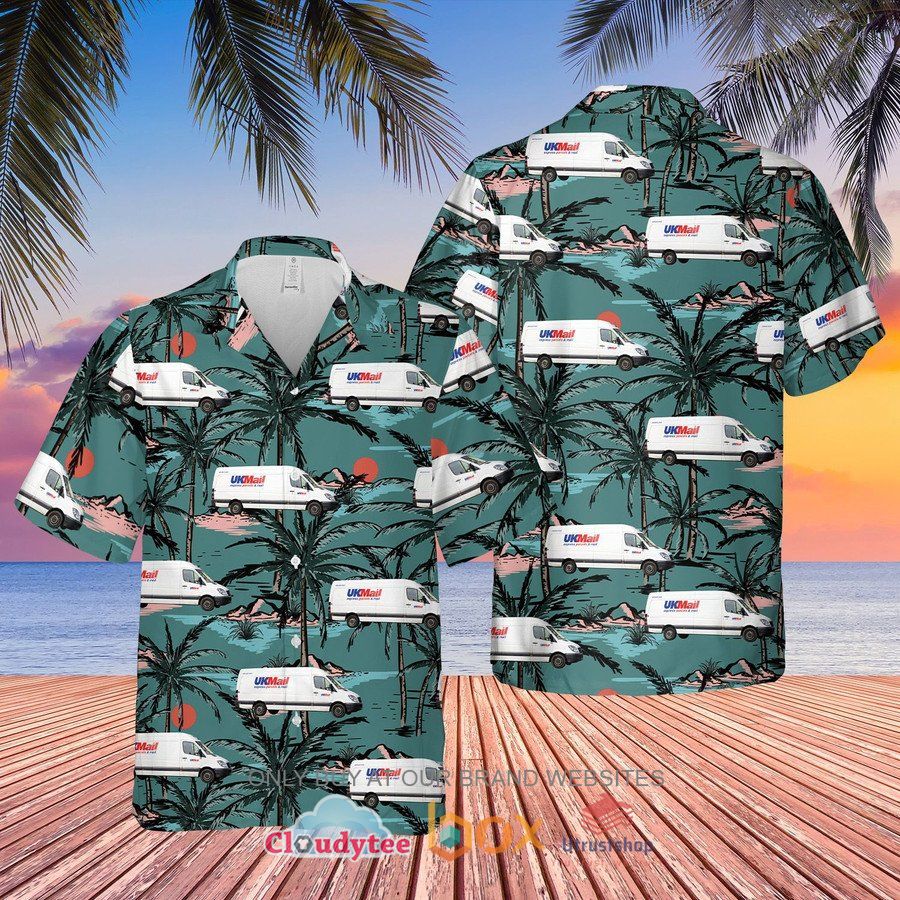 uk mail van hawaiian shirt 1 51444