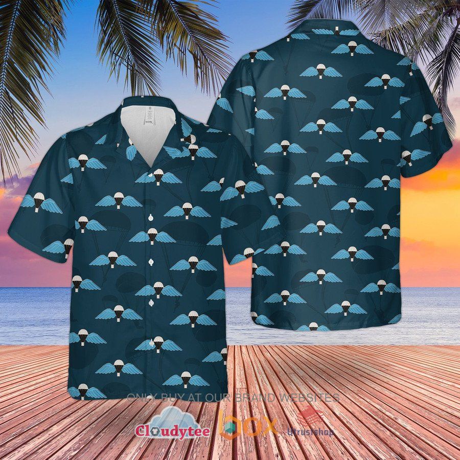 uk parachute regiment wings hawaiian shirt 1 97638