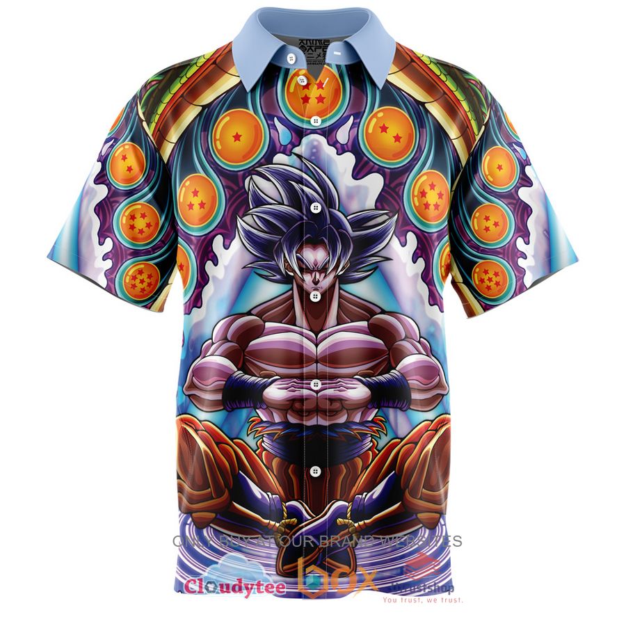 ultra instinct goku dragon ball super hawaiian shirt 1 75239