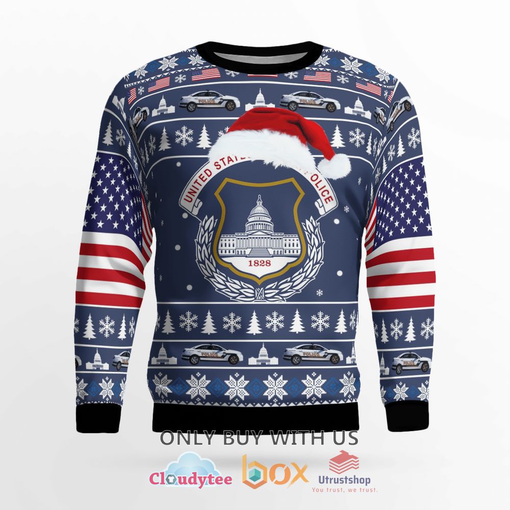 us capitol police christmas sweater 2 90762