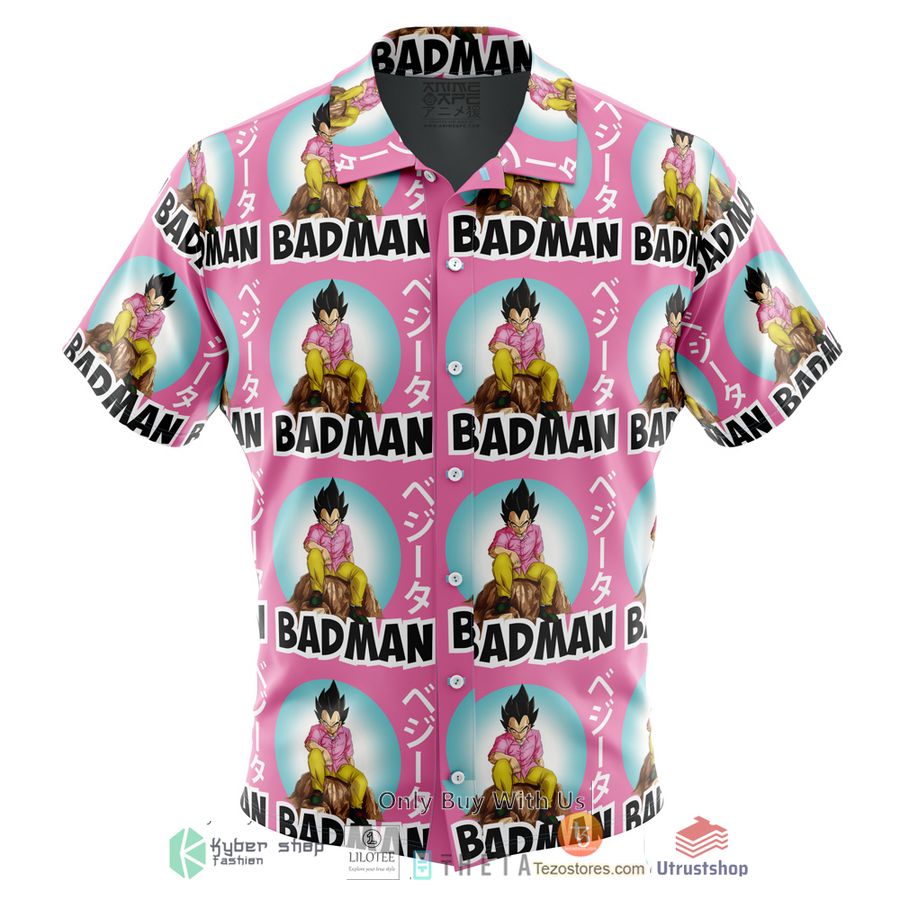 vegeta badman dragon ball z short sleeve hawaiian shirt 2 11575