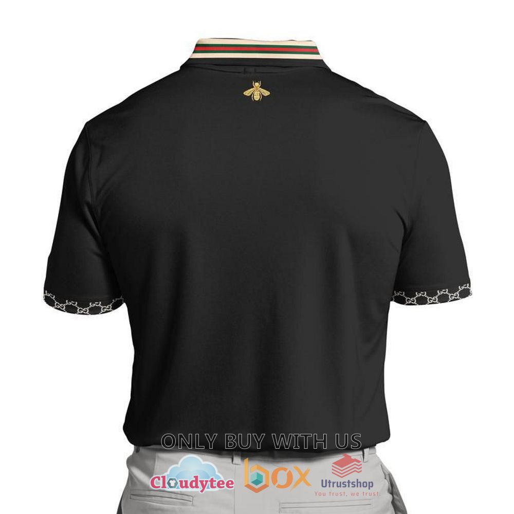 versace bee black polo shirt 2 21351
