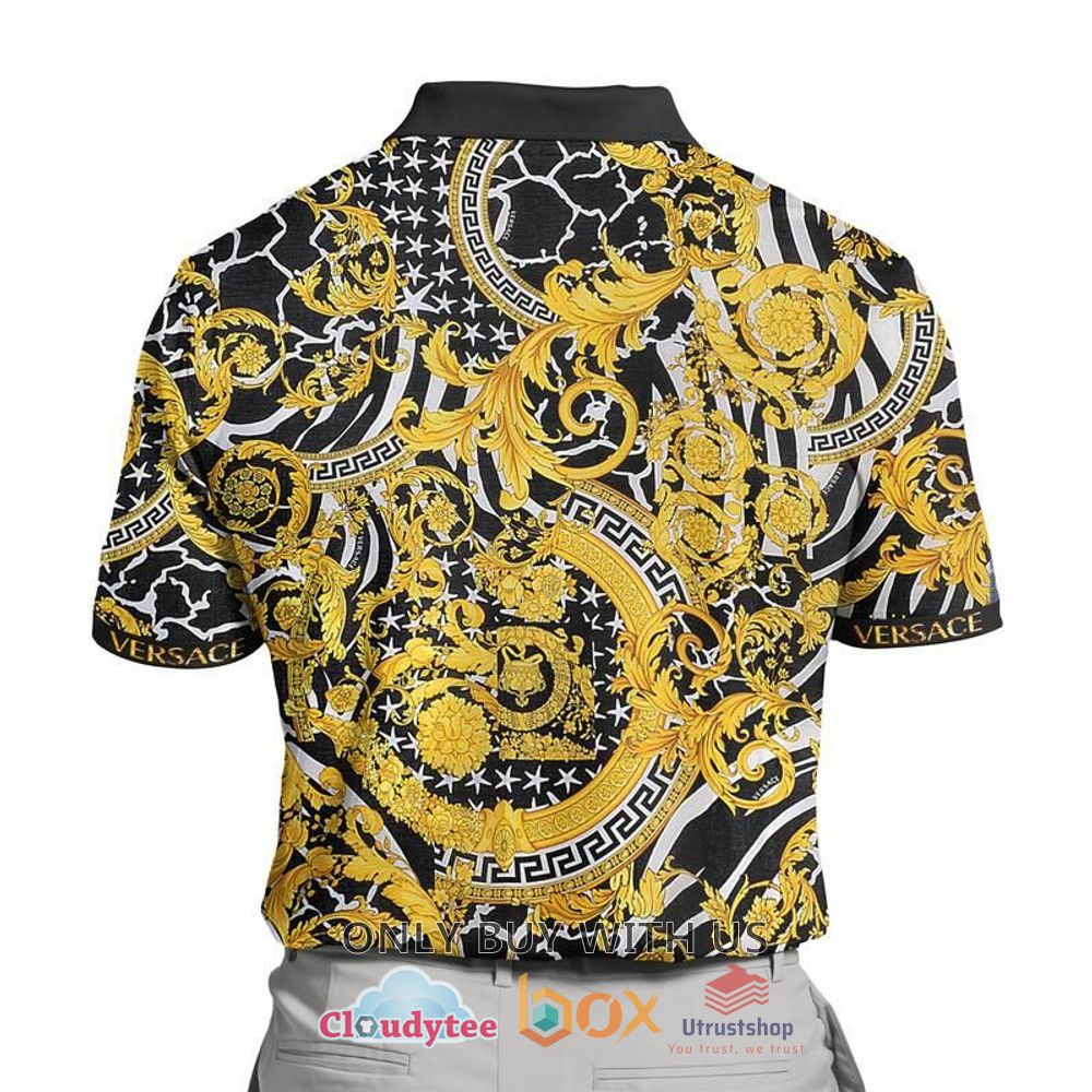 versace pattern color polo shirt 2 60216