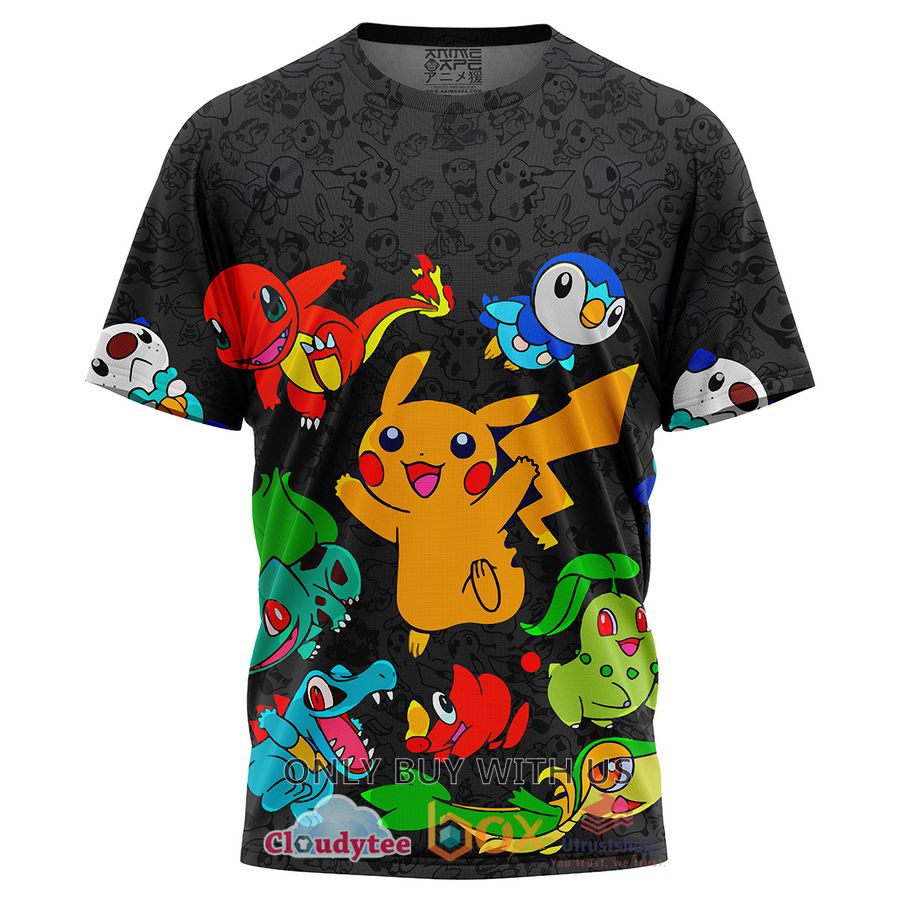 vibing pokemon characters t shirt 1 34704