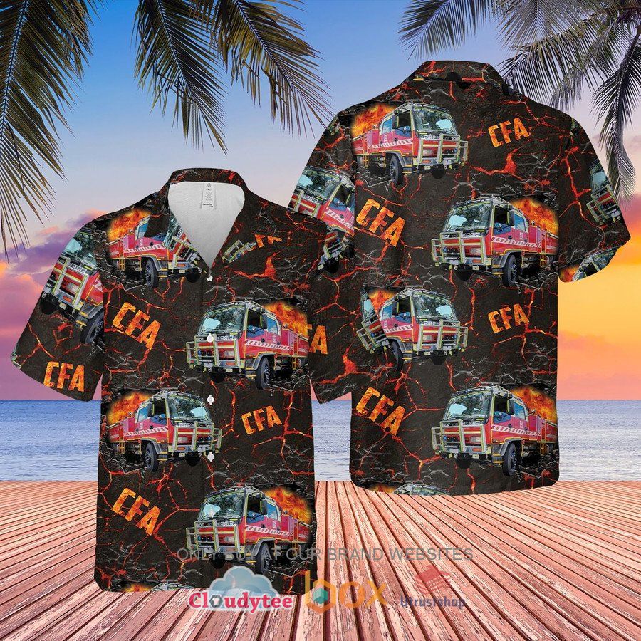 victoria fire service trucks hawaiian shirt 1 21074