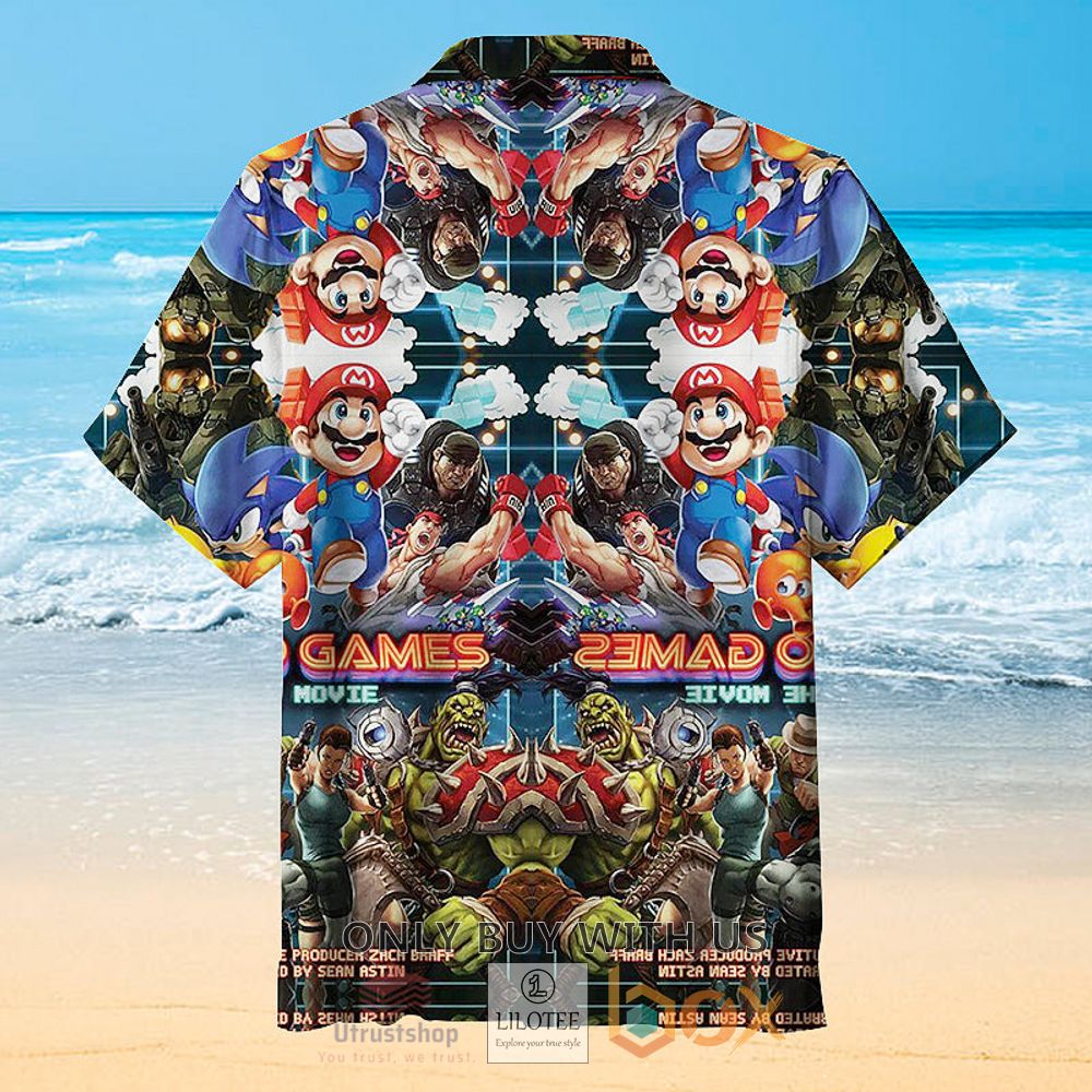video games the movie hawaiian shirt 2 96672