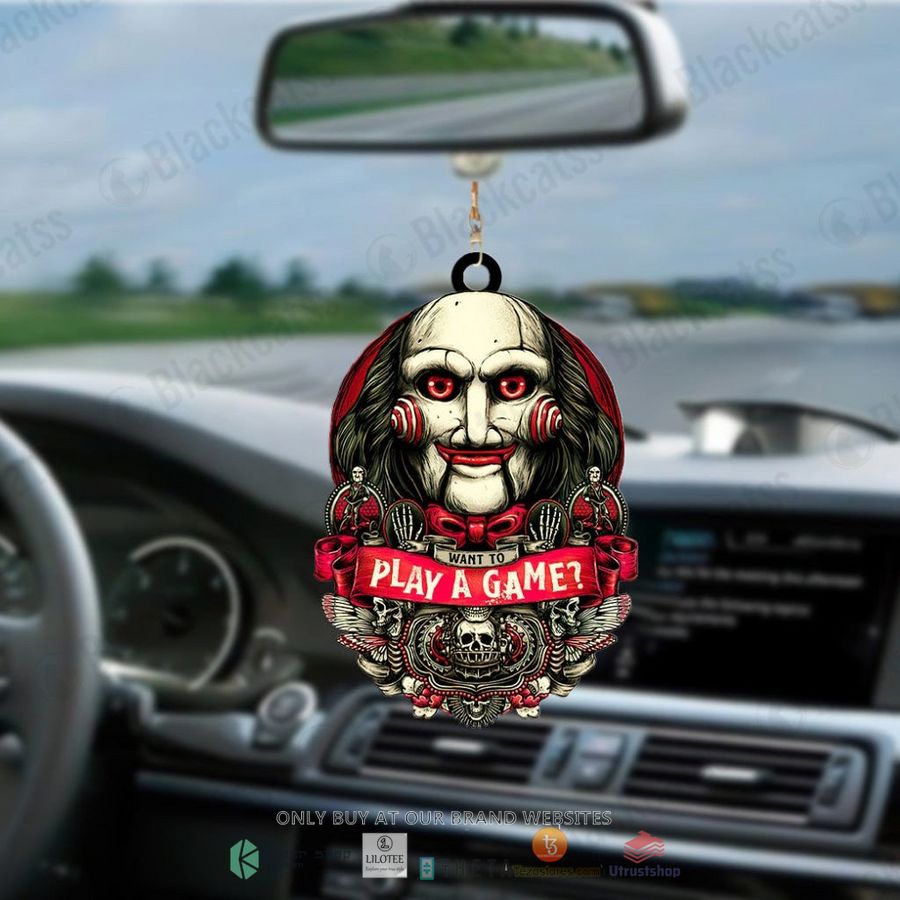 want to play a game car hanging ornament 1 63584