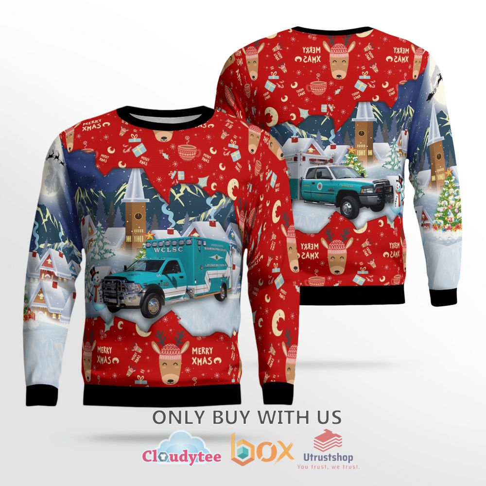 washington county life saving crew christmas sweater 1 28597