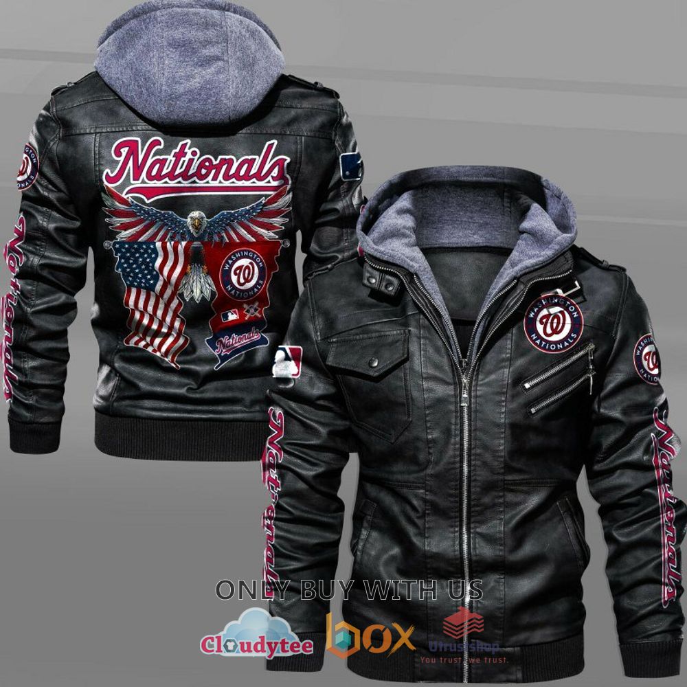 washington nationals american flag eagle leather jacket 1 66085