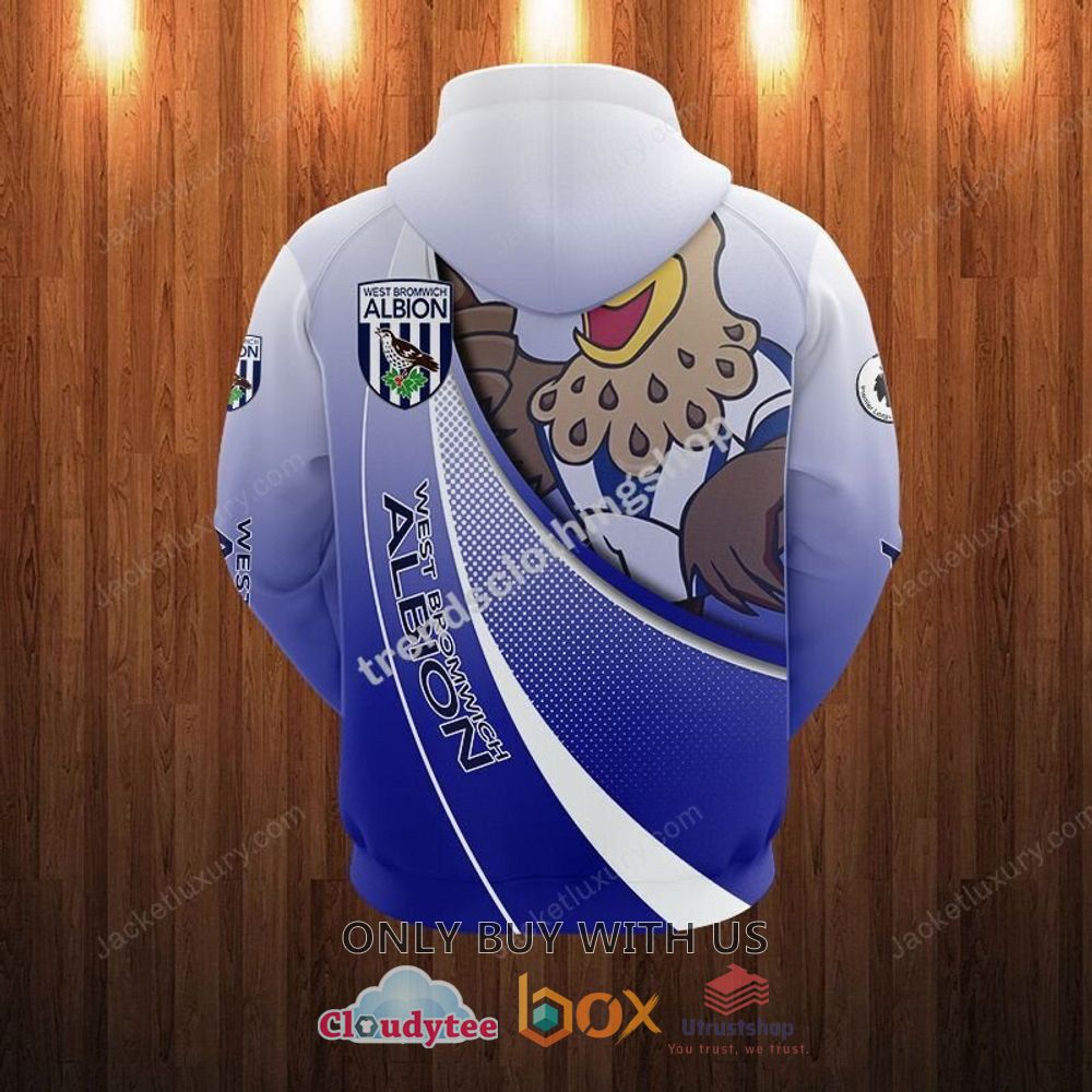 west bromwich albion football club 3d hoodie shirt 2 40371