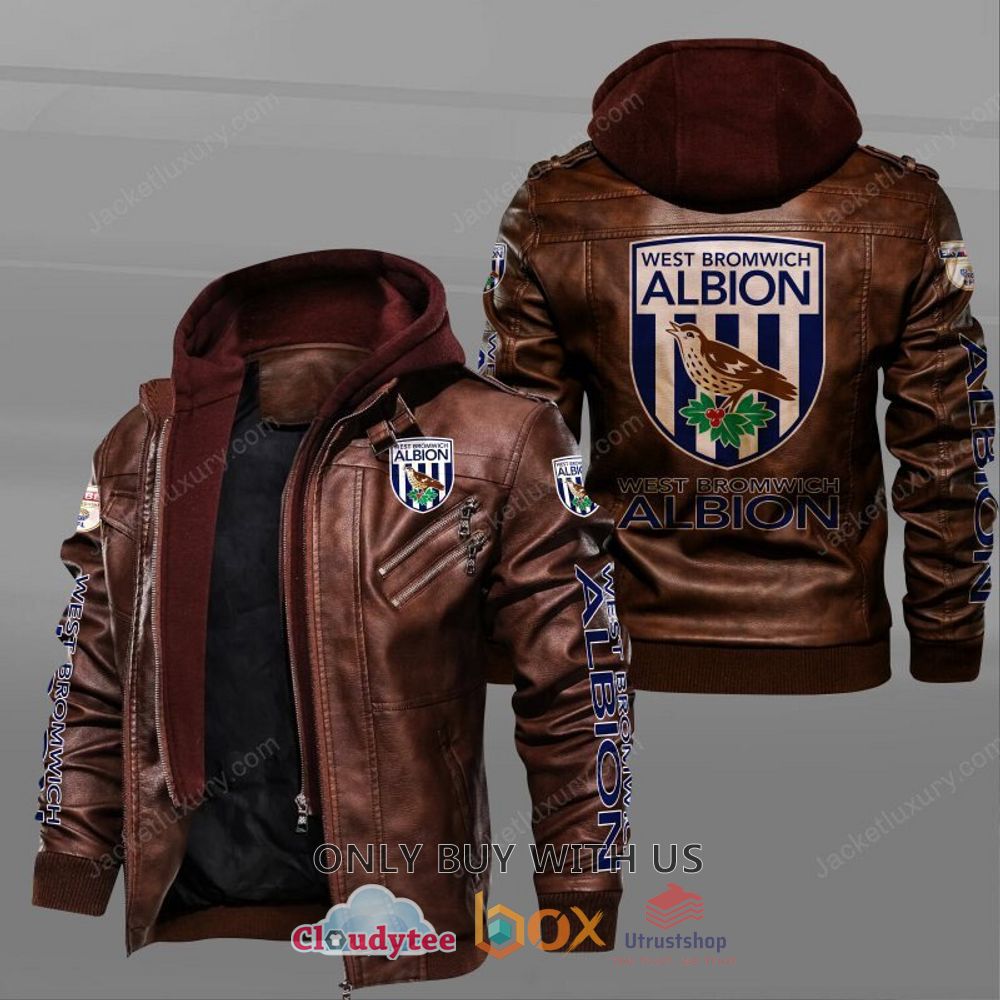 west bromwich albion football club bird leather jacket 2 56052
