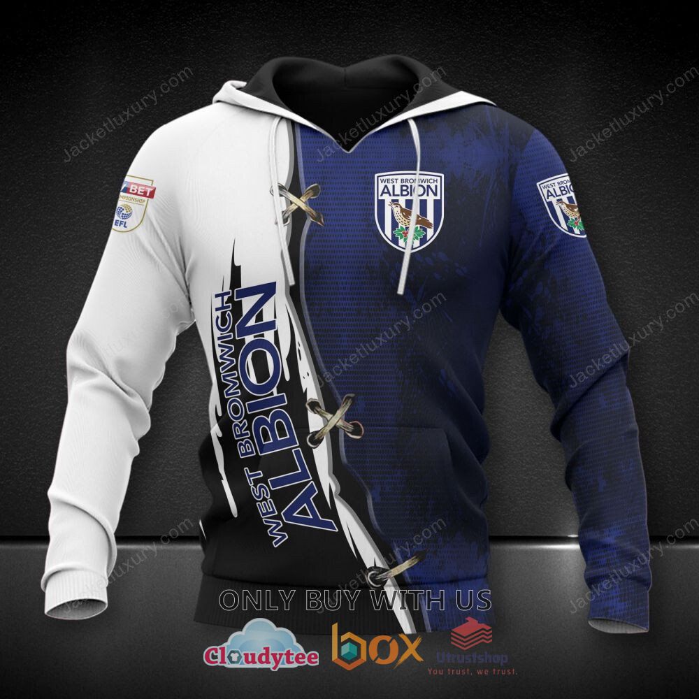 west bromwich albion football club white navy 3d hoodie shirt 2 43252