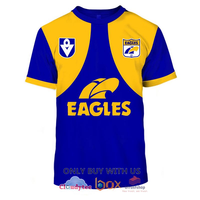 west coast eagles football club personalized pattern 3d hoodie shirt 2 46166