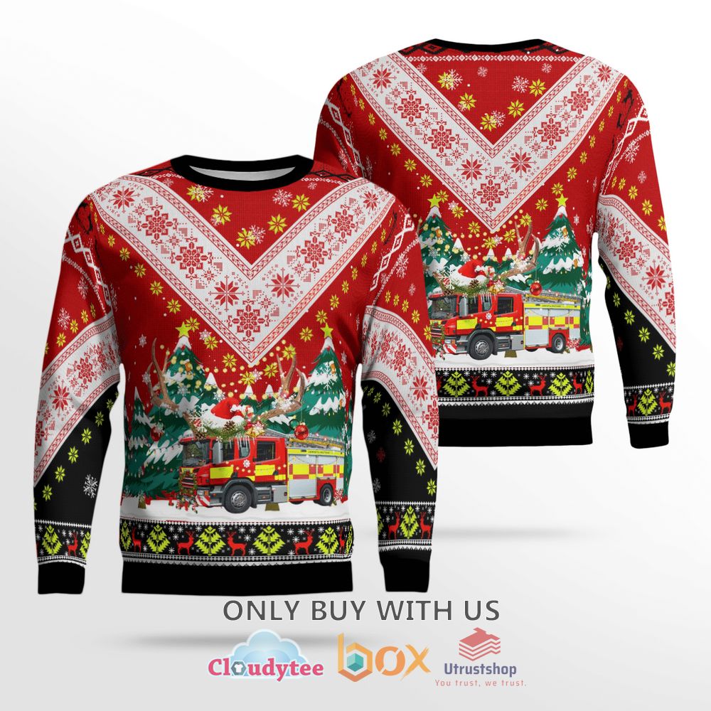 wiltshire fire and rescue service christmas sweater 1 49038