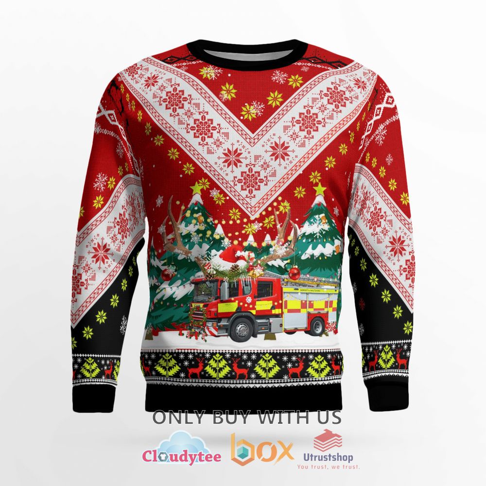 wiltshire fire and rescue service christmas sweater 2 33552