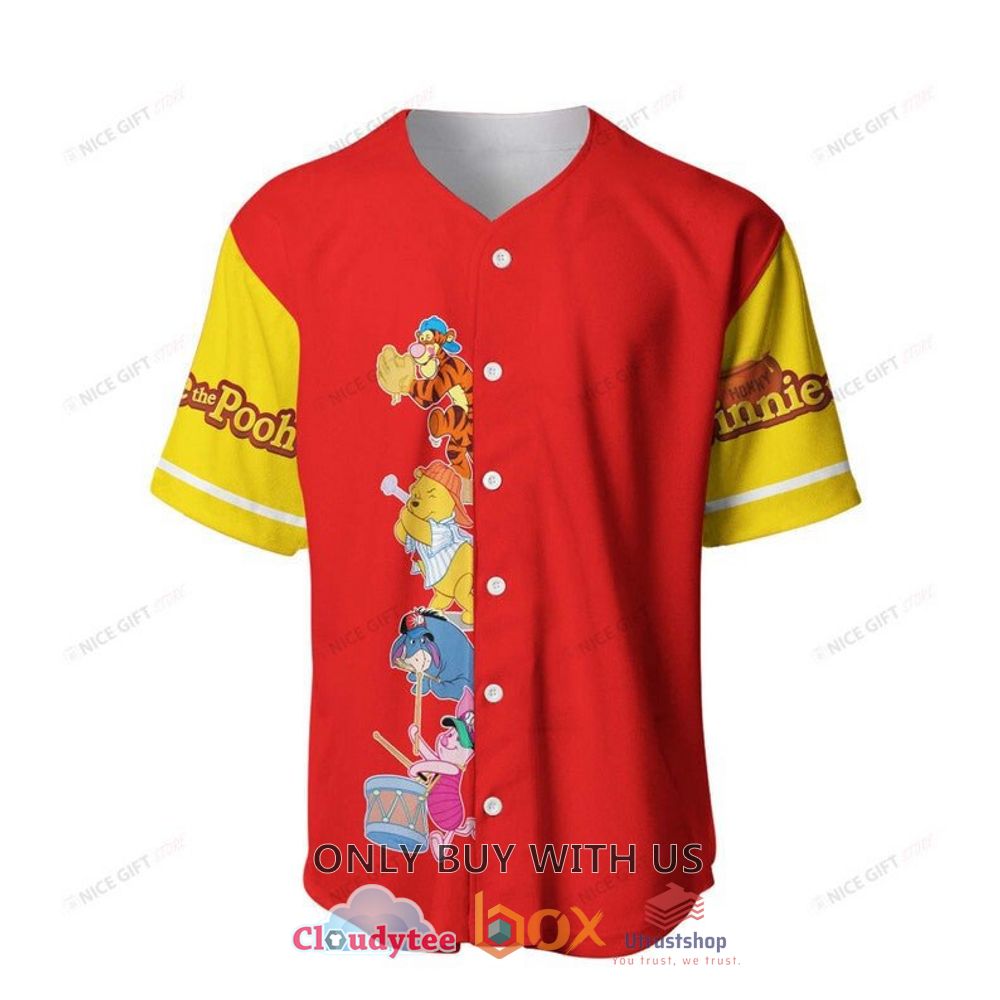 winnie the pooh cartoon baseball jersey shirt 2 11646