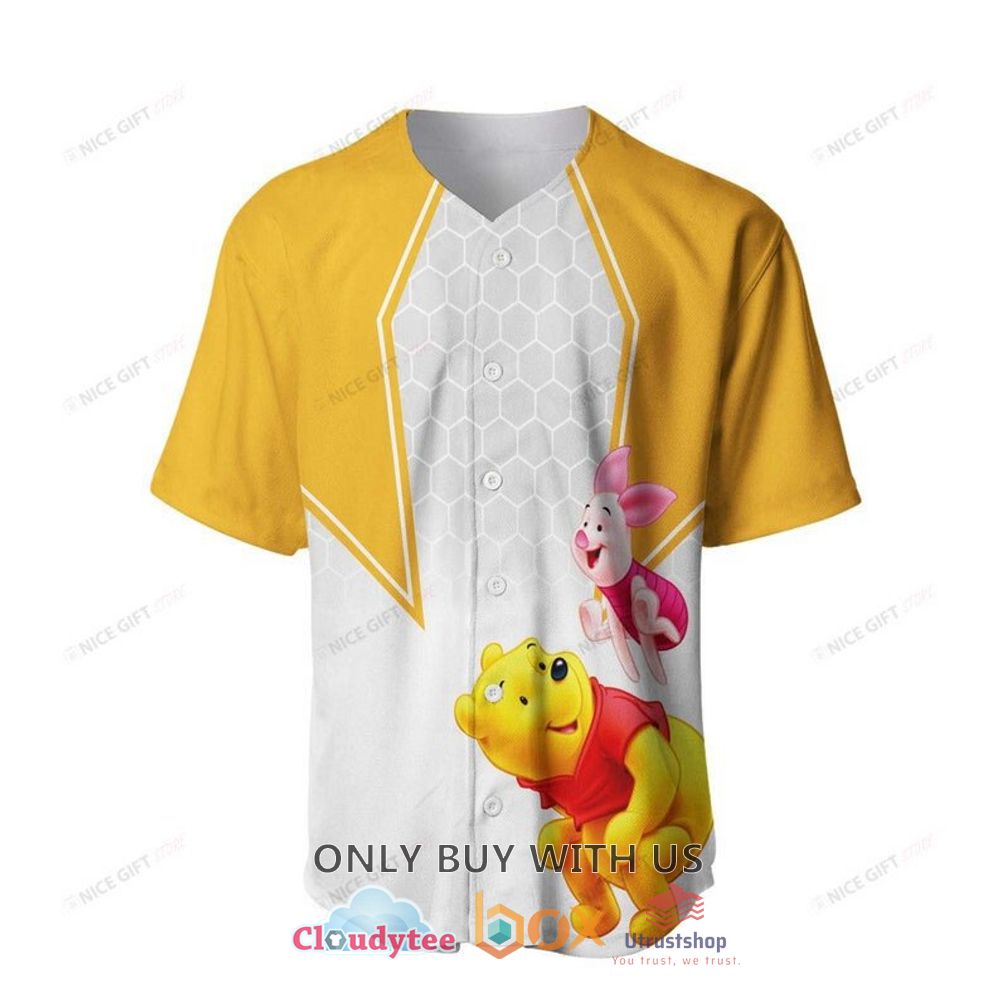 winnie the pooh cartoon cute baseball jersey shirt 2 94058