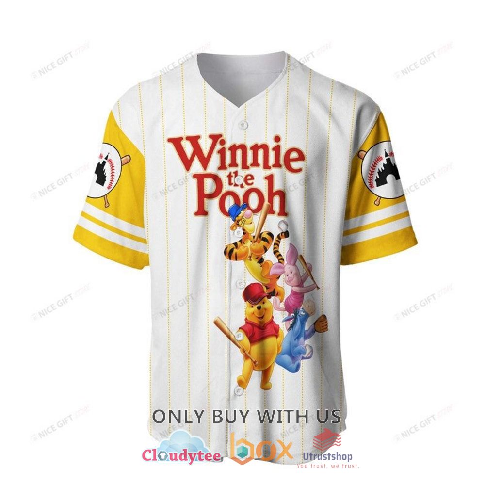 winnie the pooh friends baseball jersey shirt 2 91835