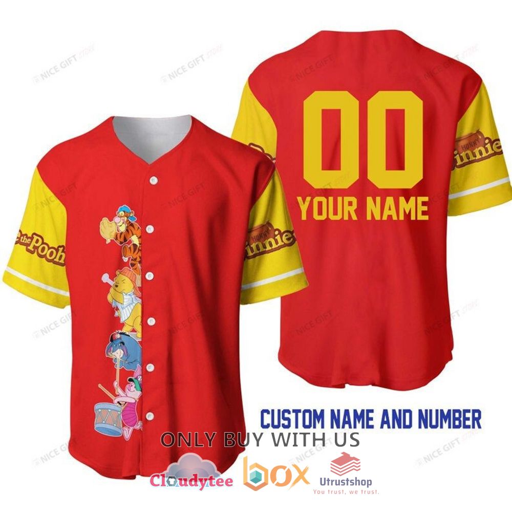 winnie the pooh friends personalized baseball jersey shirt 1 1956