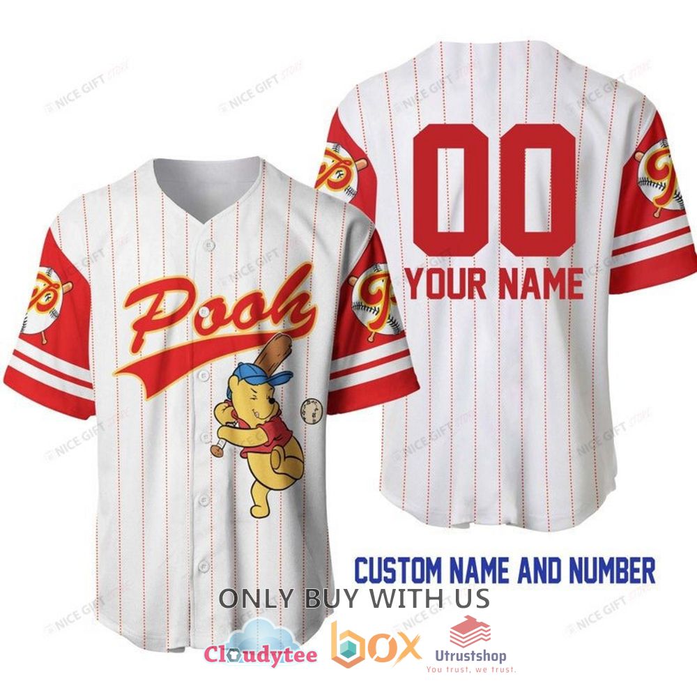 winnie the pooh personalized baseball jersey shirt 1 93943
