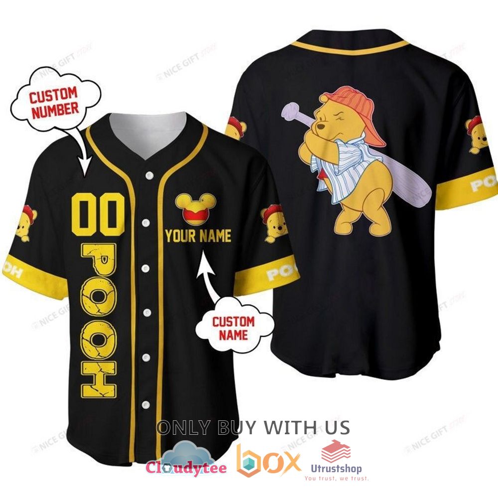 winnie the pooh personalized play baseball jersey shirt 1 85841