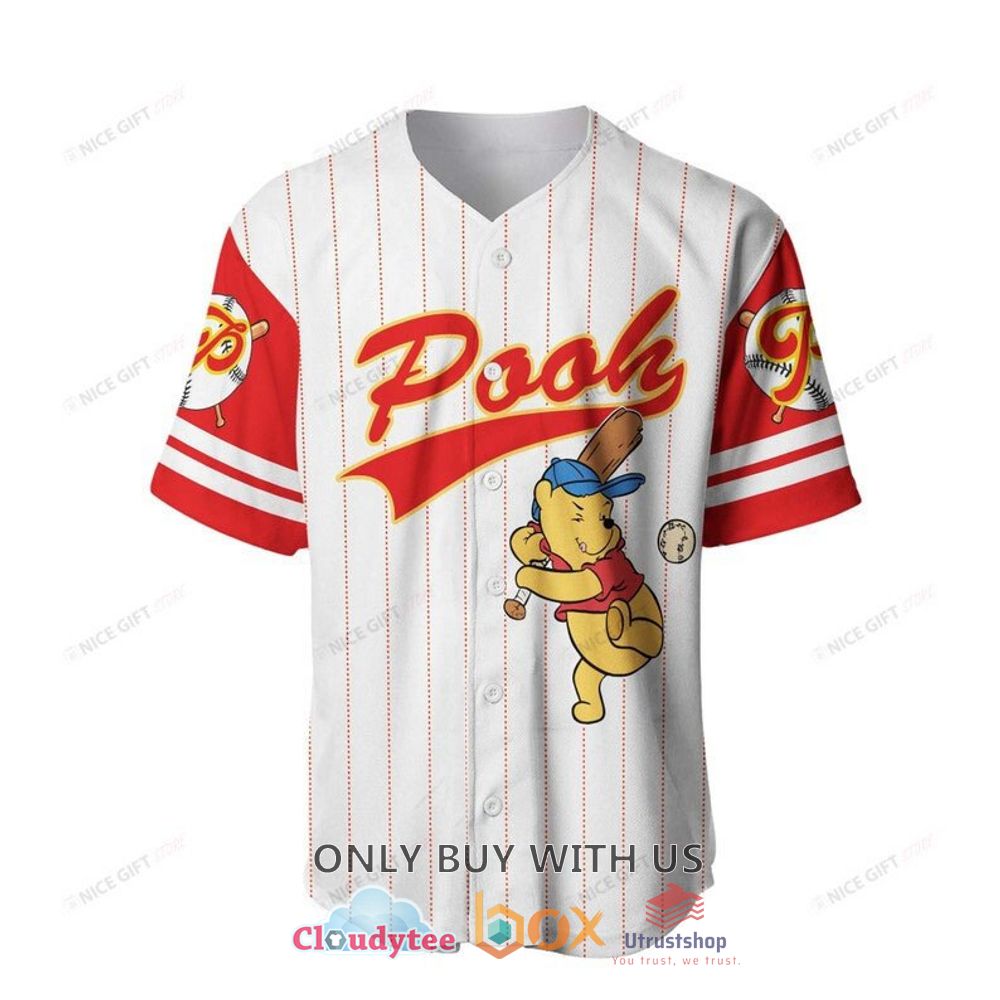 winnie the pooh playing baseball jersey shirt 2 21683