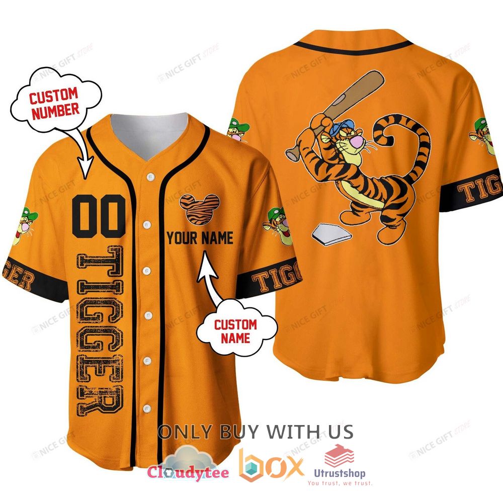 winnie the pooh tigger personalized baseball jersey shirt 1 33387
