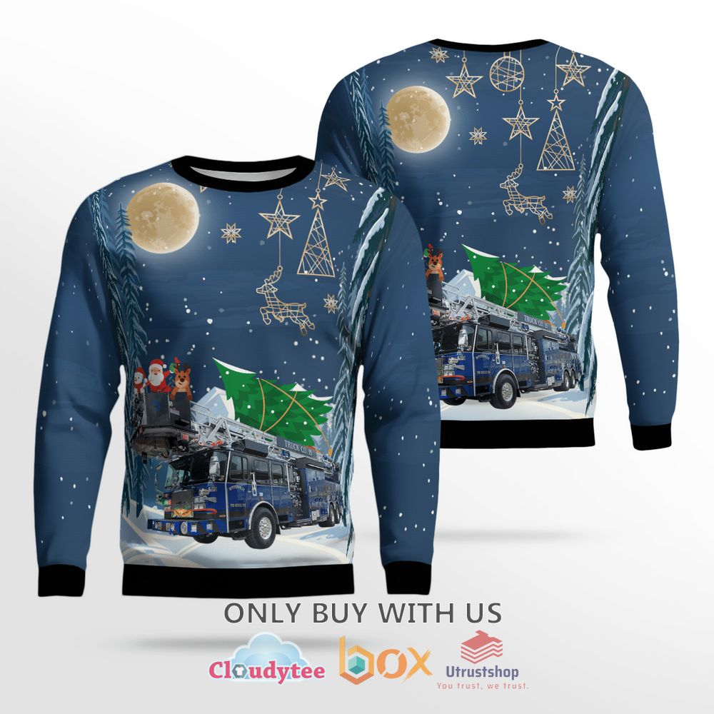 winterville fire rescue ems christmas sweater 1 21312