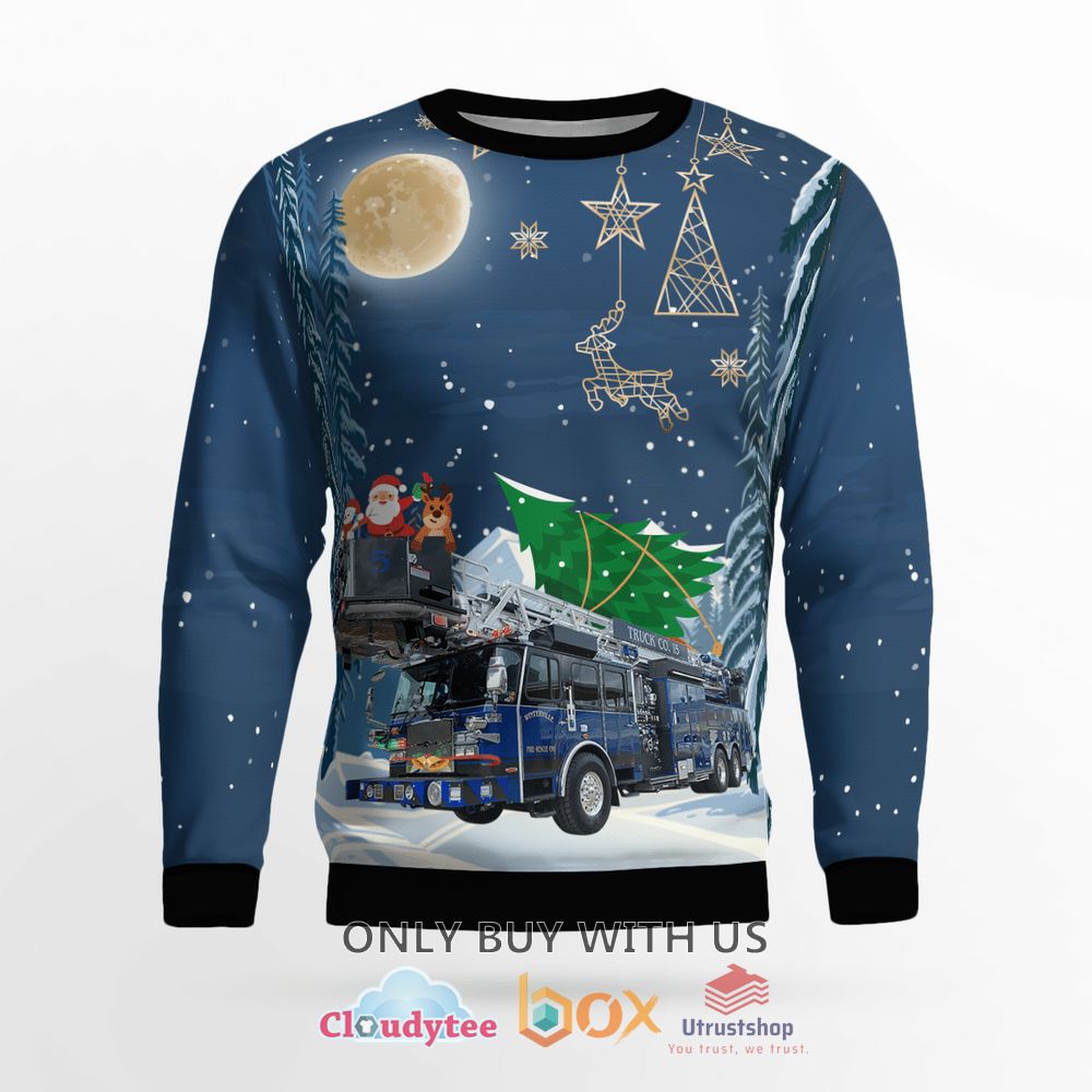 winterville fire rescue ems christmas sweater 2 99060