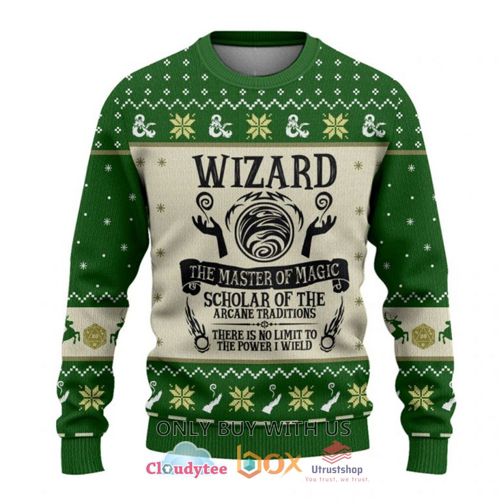 wizard the master of magic sweater 1 22468