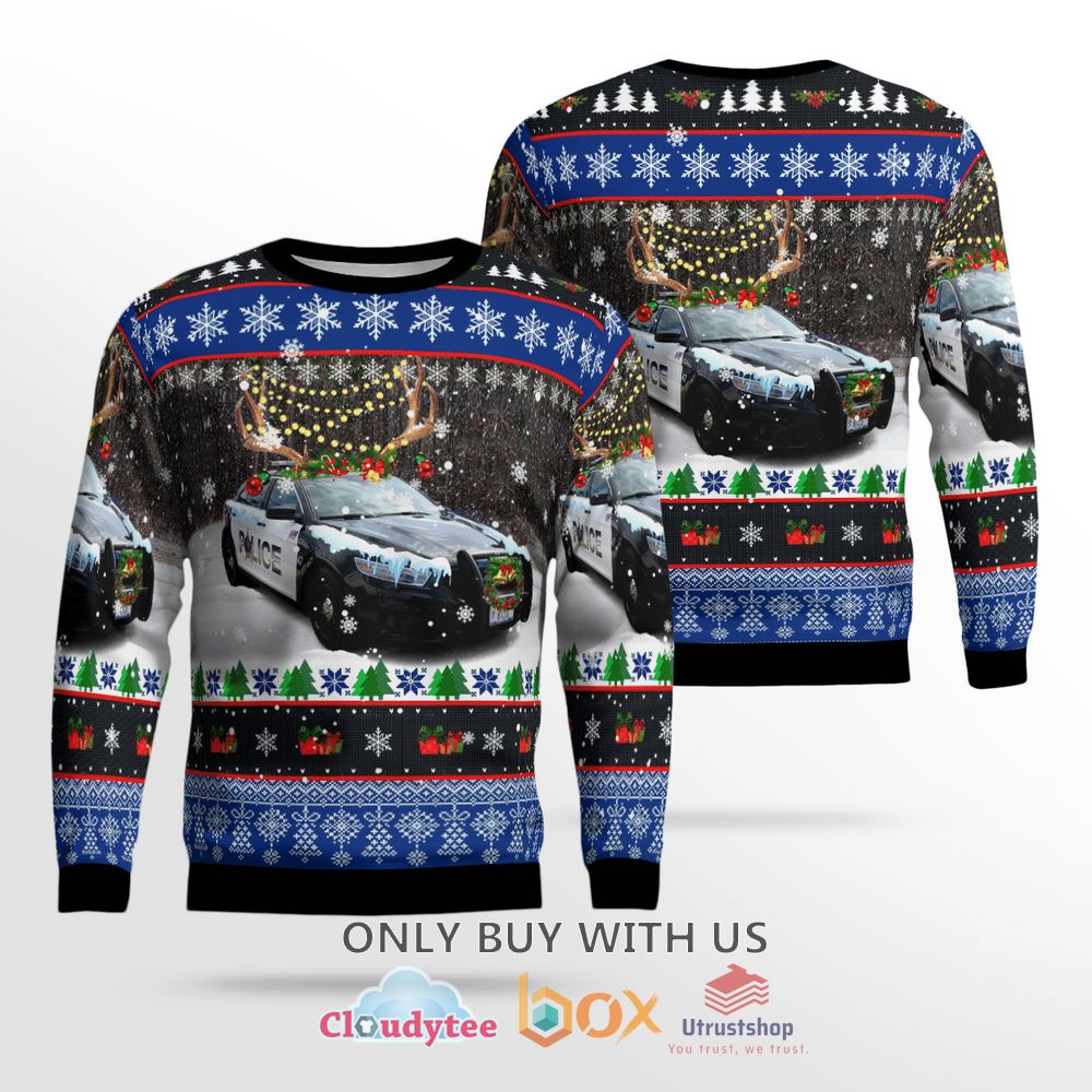 woodridge police department christmas sweater 1 71332