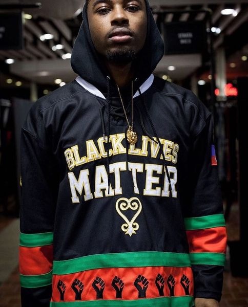 Black Lives Matter Hockey Jersey 2