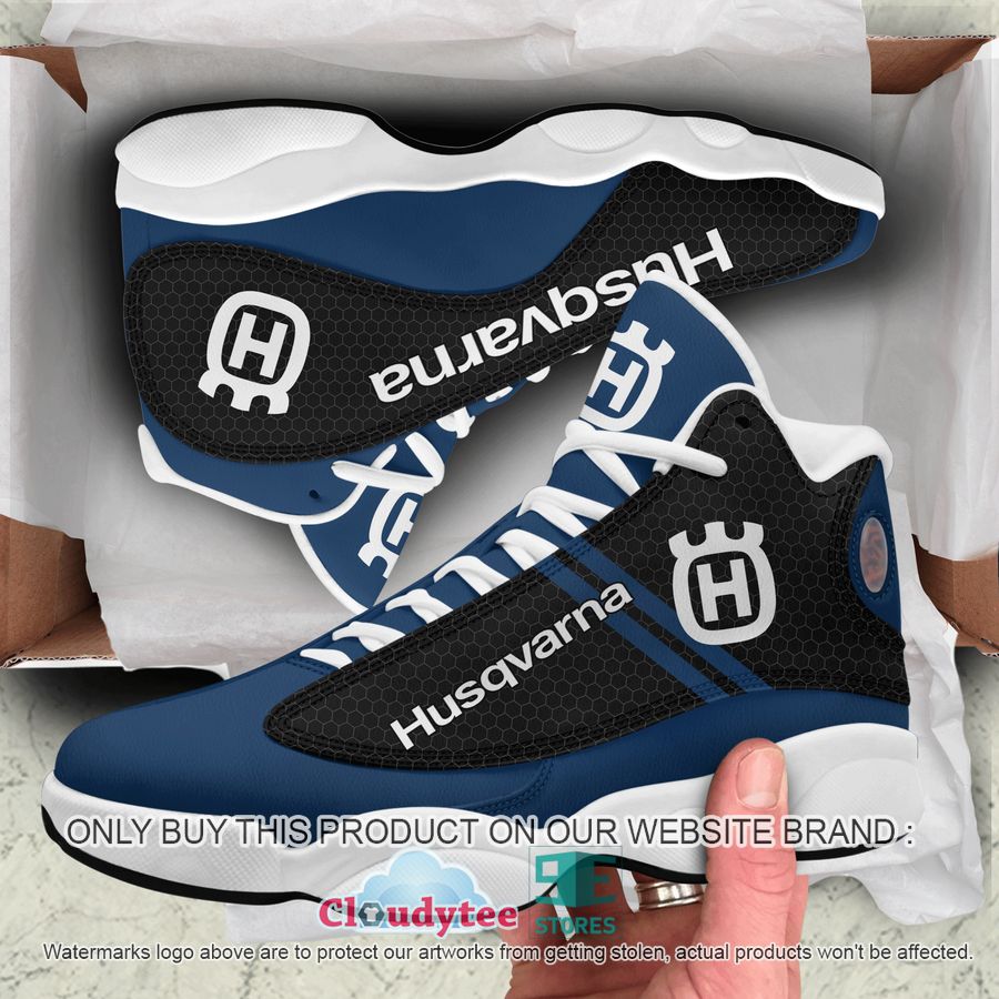 Husqvarna Navy Air Jordan 13 Sneaker Shoes 1