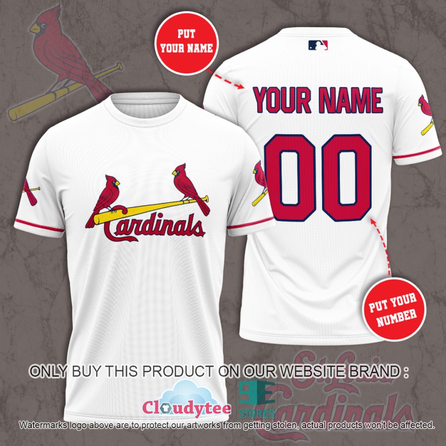 Personalized St Louis Cardinal 3D T Shirt